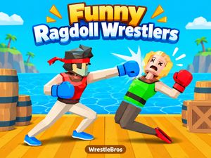 Play Funny Ragdoll Wrestlers